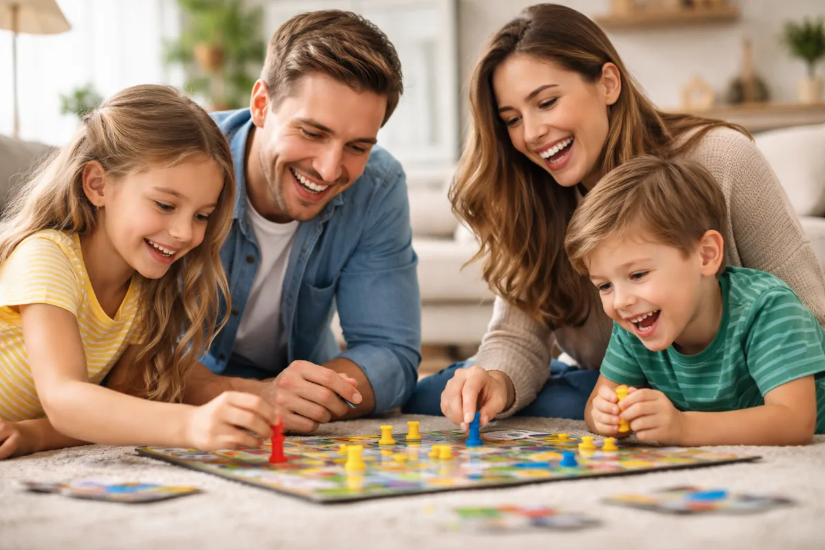 Jeux en famille pour renforcer les liens parents enfants