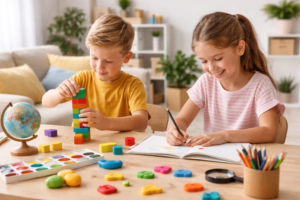 Activités éducatives pour enfants à faire à la maison