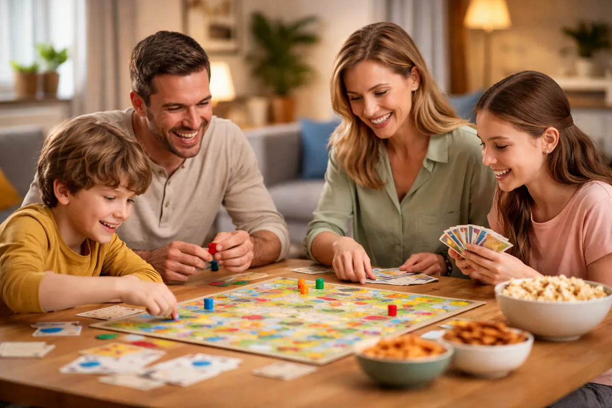 Comment organiser une soirée jeux de société en famille