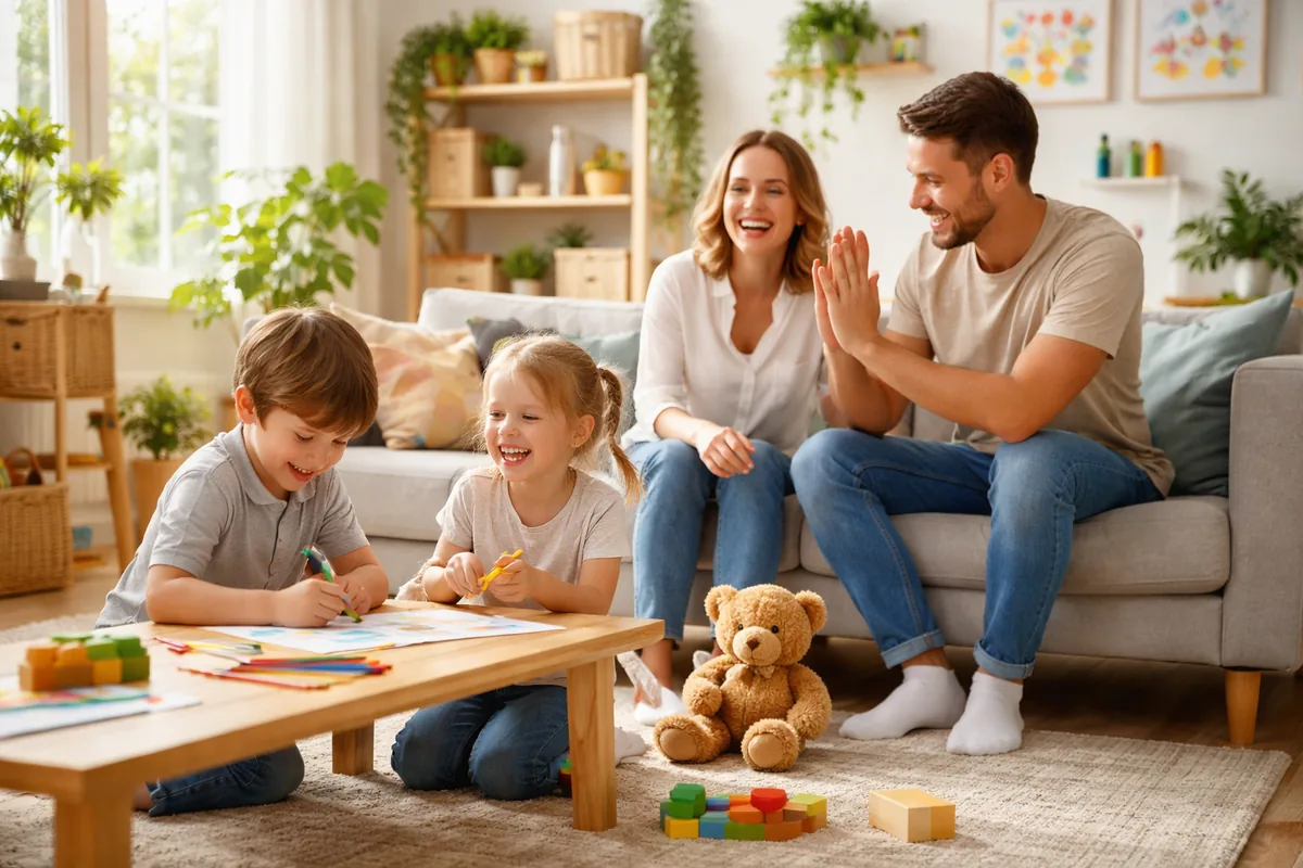 Comment créer un environnement positif pour les enfants à la maison