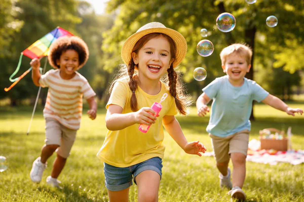 Activités extérieures pour enfants faciles et rapides
