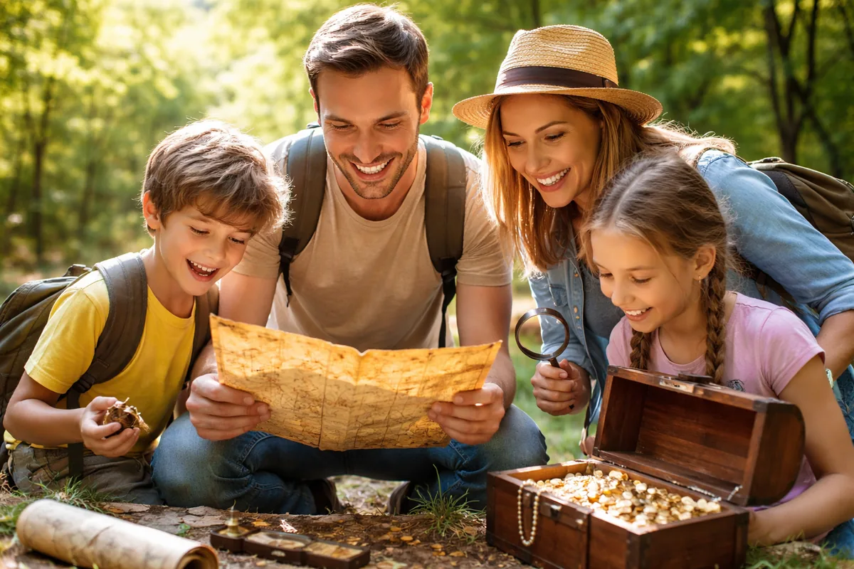 Comment organiser une chasse au trésor en famille facilement